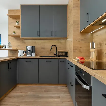 Marina 22 Luksusowy Z Widokiem Na Rzeke Polwysep Epapartamenty Apartment